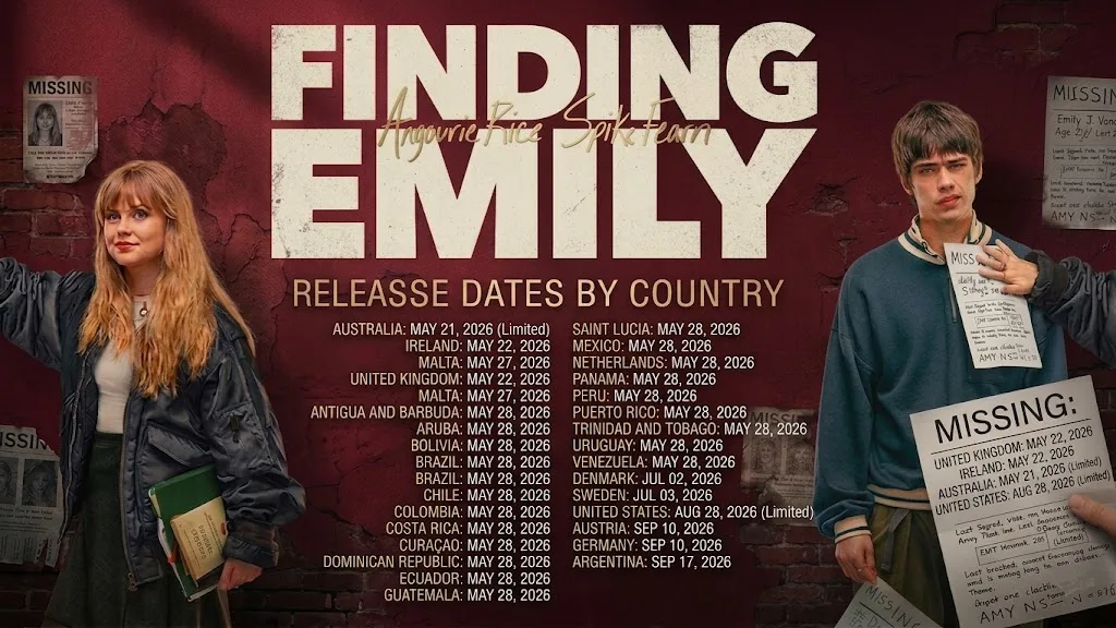 Finding Emily Release Dates by Country (2026 Worldwide Schedule)